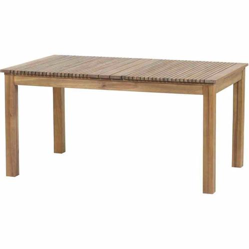 Siena Garden Falun Eettafel Acaciahout 150x90 cm - Bruin, Tuin en Terras, Tuintafels, Ophalen of Verzenden