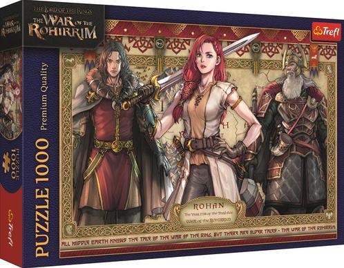 Lord of the Rings - De oorlog van de Rohirrim Puzzel (1000, Hobby en Vrije tijd, Denksport en Puzzels, Nieuw, Verzenden