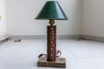 Tafellamp - Leder, Antiek en Kunst, Curiosa en Brocante