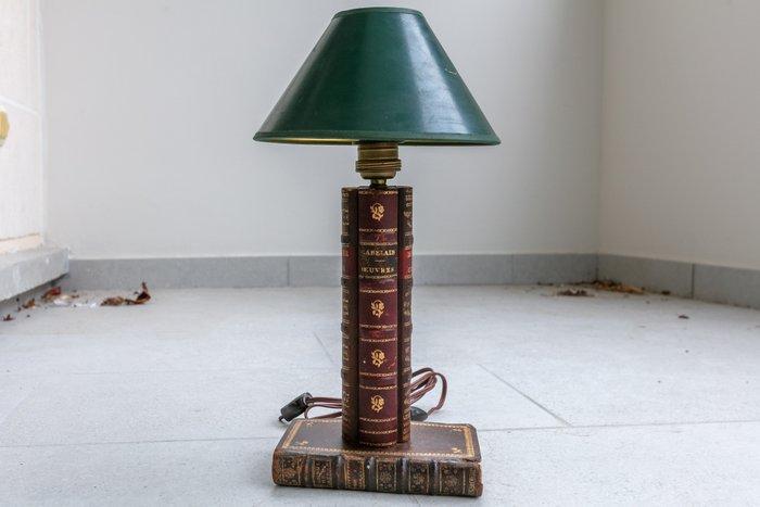 Tafellamp - Leder, Antiek en Kunst, Curiosa en Brocante