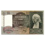 10 Gulden Emma 1940 ZFr+, Postzegels en Munten, Bankbiljetten | Nederland, Verzenden