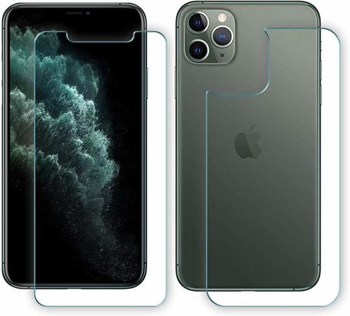 iPhone 11 Pro Front + Back Tempered Glass Protector, Telecommunicatie, Mobiele telefoons | Hoesjes en Frontjes | Apple iPhone