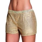 Gouden hotpants maat M - Hotpants, Ophalen of Verzenden, Nieuw