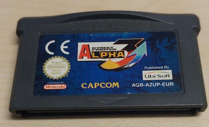 Street fighter alpha 3 losse cassette (Gameboy Advance, Spelcomputers en Games, Games | Nintendo Game Boy, Zo goed als nieuw, Ophalen of Verzenden