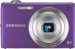 Samsung ST60 Digitale Compact Camera - Paars, Verzenden, Zo goed als nieuw