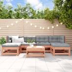 vidaXL 7-delige Loungeset massief douglashout, Verzenden, Nieuw, 7 zitplaatsen, Loungeset