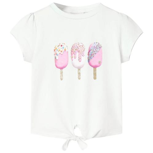 vidaXL Kindershirt 104 ecru, Kinderen en Baby's, Kinderkleding | Overige, Nieuw, Verzenden