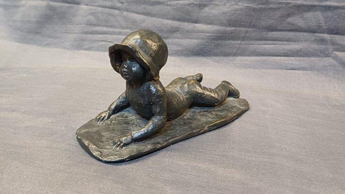 Beeldje - Steengoed, Antiek en Kunst, Curiosa en Brocante