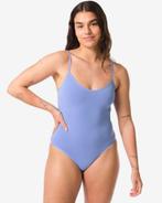 140 Licht corrigerende damesbody katoen blauw, Kleding | Dames, Verzenden, Blauw