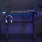 vidaXL Gamingbureau met ZZ-vormige poten 90x60x75 cm zwart, Verzenden, Nieuw