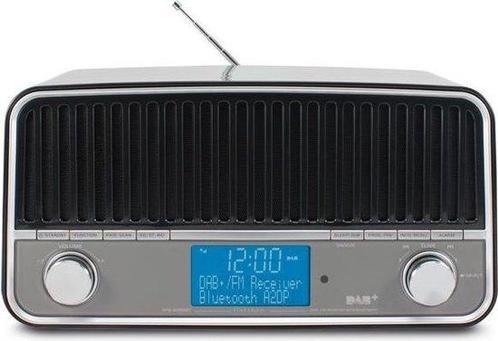 Caliber HFG409DBT/B - Retrolook radio met DAB+, FM, Alarm, Audio, Tv en Foto, Mp3-spelers | Overige merken, Verzenden