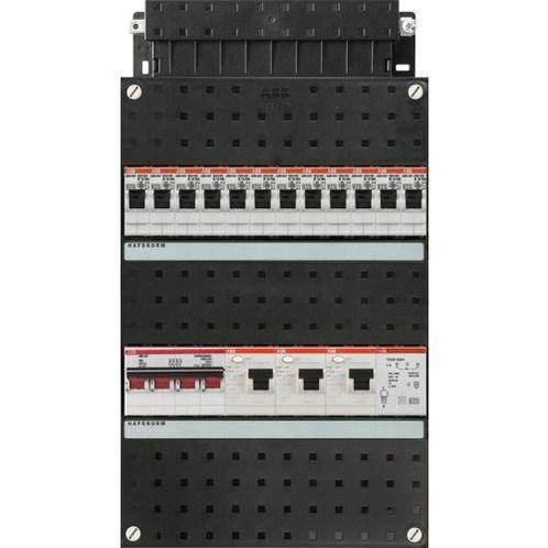 ABB groepenkast 3-fase, 12 groepen, 3 Aardlekschakelaars, Doe-het-zelf en Verbouw, Elektra en Kabels, Nieuw, Ophalen of Verzenden
