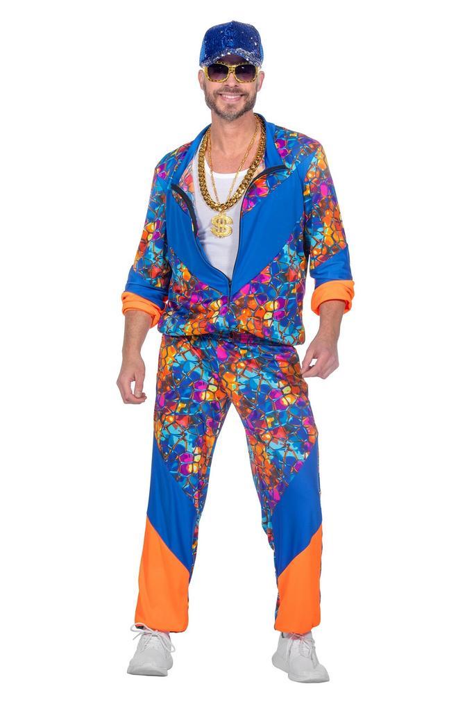 Fout Trainingspak Oranje/Blauw, Kleding | Heren, Carnavalskleding en Feestkleding, Nieuw, Ophalen of Verzenden