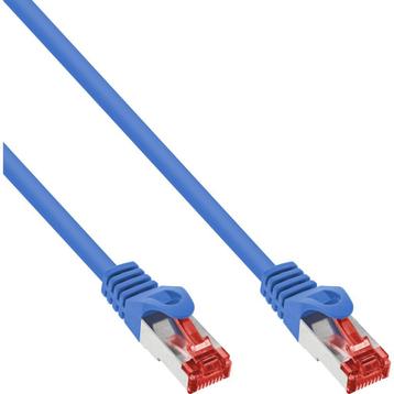 InLine netwerkkabel - Cat6 - S/FTP - 2 meter - blauw beschikbaar voor biedingen