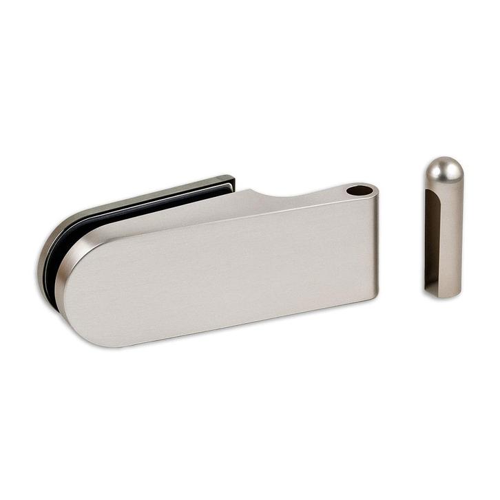 13260-PS glas/wand 90° enkelwerkend scharnier - RVS, Doe-het-zelf en Verbouw, Hang- en Sluitwerk, Nieuw, Ophalen of Verzenden