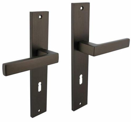 Intersteel Deurkruk / Deurklink Hera op langschild SL72, Doe-het-zelf en Verbouw, Hang- en Sluitwerk, Nieuw, Ophalen of Verzenden