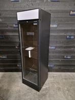 Koelkast  | glasdeur met verlichte kap | Tefcold | zwart |, Nieuw in verpakking, Koelen en Vriezen