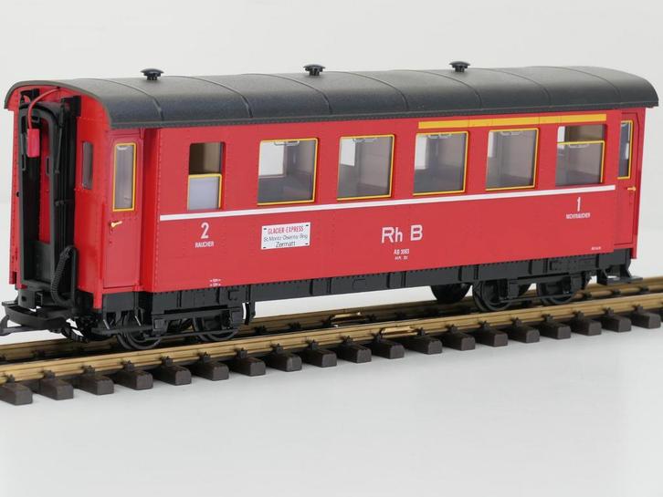 LGB 3063 C Rhb AB 3063 Glacier Express St. Moritz - Disen..., Hobby en Vrije tijd, Modeltreinen | Overige schalen, Overige typen