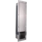 Inbouw Reserve Toiletrolhouder - Vitrea Rino - RVS, Ophalen of Verzenden, Nieuw