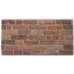 3D Wandpaneel Rood / Oranje EPS L1713 100x50x2cm, Doe-het-zelf en Verbouw, Platen en Panelen, Nieuw