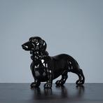 sculptuur, Fraaie Teckel - 265 mm - Hars - 2022