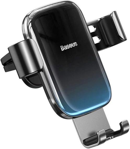 Baseus - Gravity Glaze Autohouder Ventilatierooster - Zwart, Telecommunicatie, Telefoonhouders, Nieuw, Verzenden