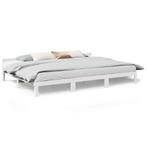 Bedframe Wit 80x200 | Stabiel & Duurzaam | 84% Korting, Huis en Inrichting, Slaapkamer | Bedden, Eenpersoons, Wit, Rustiek, Nieuw