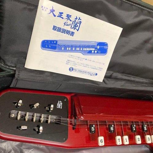 Suzuki - Electric Taishogoto (Taisho Harp, Nagoya Harp) ,, Muziek en Instrumenten, Blaasinstrumenten | Blokfluiten