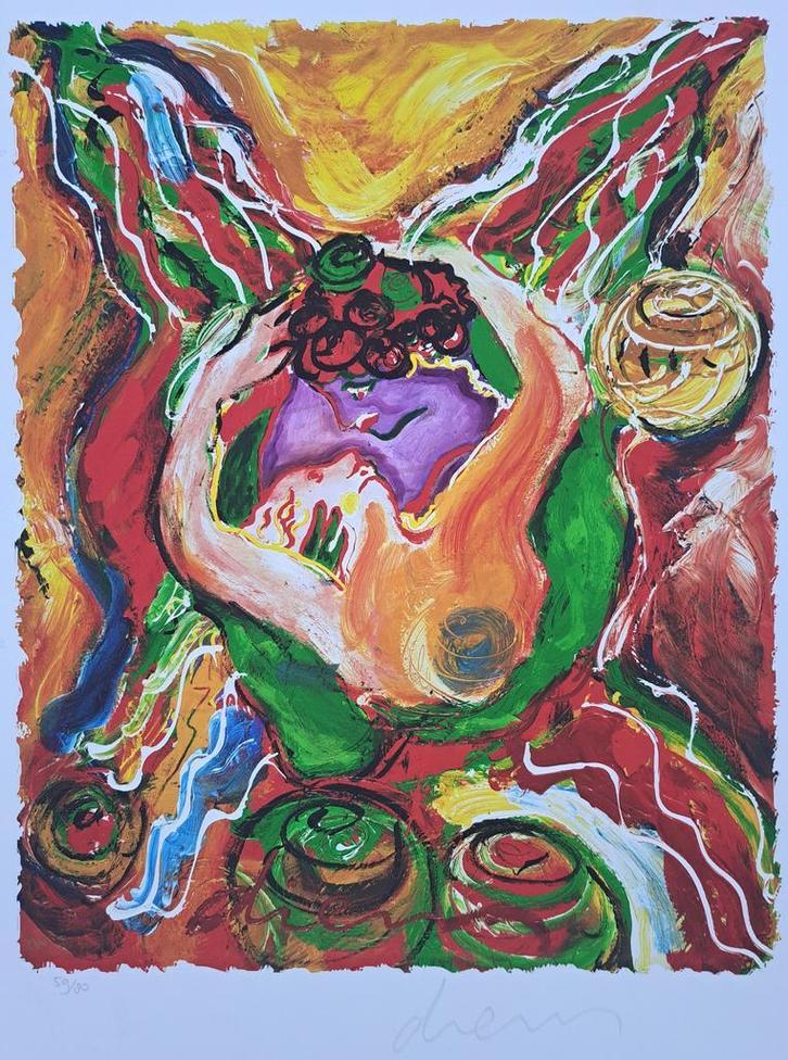 Heavenly love, Antiek en Kunst, Kunst | Litho's en Zeefdrukken, Ophalen of Verzenden