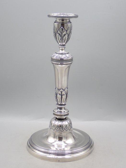 Kandelaar - .958 zilver - 18e eeuw massief zilver, Antiek en Kunst, Antiek | Goud en Zilver