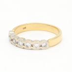 Ring - 18 karaat Geel goud - 0.35ct. tw. Diamant, Nieuw