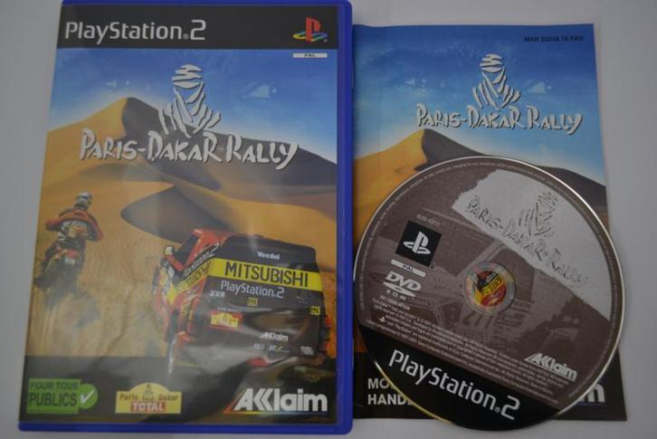 Paris - Dakar Rally (PS2 PAL), Spelcomputers en Games, Games | Sony PlayStation 2, 1 speler, Zo goed als nieuw, Verzenden