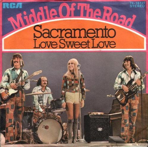 Single - Middle Of The Road - Sacramento?alking - Cheri, Che, Cd's en Dvd's, Vinyl | Pop, Verzenden
