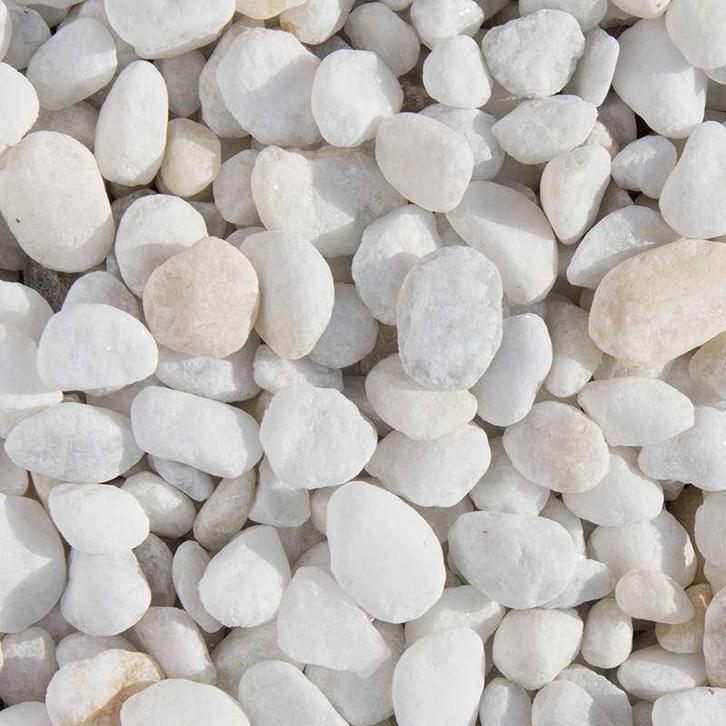 Crystal white grind 8-16mm, 16-25mm, 25-40mm, Tuin en Terras, Grind, Keien en Split, Ophalen of Verzenden