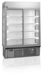 Gekoelde wandvitrine met schuifdeuren | 940 Liter | 134x7..., Verzenden, Nieuw in verpakking