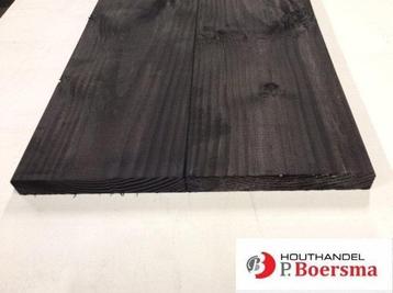 Douglas tuinplank geschaafd zwart geimpregneerd beschikbaar voor biedingen