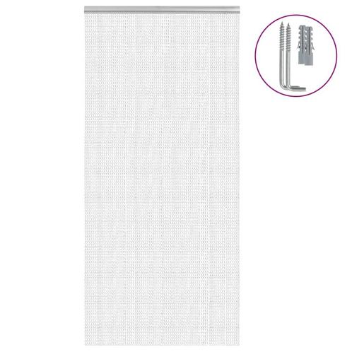 vidaXL Vliegengordijn kettingen 100x212 cm aluminium, Huis en Inrichting, Stoffering | Gordijnen en Lamellen, Nieuw, Verzenden