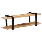 Tv-meubel Mangohout 130cm | Retourdeal | 35% Korting, IndustriÃ«le stijl, 100 tot 150 cm, Nieuw, Ophalen of Verzenden
