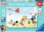 Woezel & Pip Puzzel (2 x 24 stukjes) | Ravensburger -, Kinderen en Baby's, Speelgoed | Kinderpuzzels, Nieuw, Verzenden