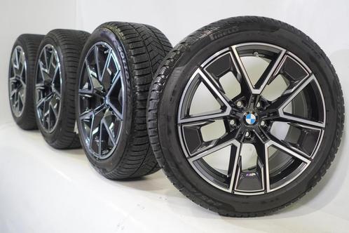 BMW 4 serie i4 G26 858M 18 inch velgen Pirelli Winterbanden, Auto-onderdelen, Banden en Velgen, Velg(en), Gebruikt, 18 inch, Winterbanden