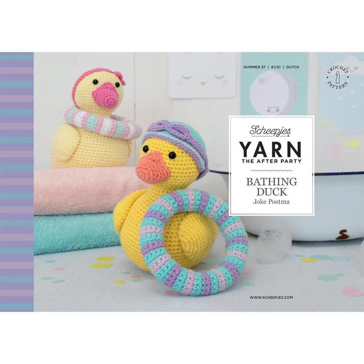 Haakboekje YARN The After Party nr.57 Bathing Duck, Hobby en Vrije tijd, Breien en Haken, Breien of Haken, Nieuw, Wol of Garen