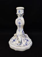 Meissen - Kandelaar Kandelaar Hoogte 17,2 cm Ui Patroon, Antiek en Kunst