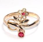 Zonder Minimumprijs - Ring - 14 karaat Geel goud - 0.11ct., Sieraden, Tassen en Uiterlijk, Ringen, Nieuw