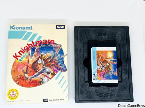 MSX - Konami - Knightmare - Japan, Spelcomputers en Games, Spelcomputers | Overige, Gebruikt, Verzenden