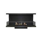 Inbouwhaard driezijdig bio ethanol openhaard 50 cm, Ophalen of Verzenden, Nieuw, Inbouwhaard, Overige soorten