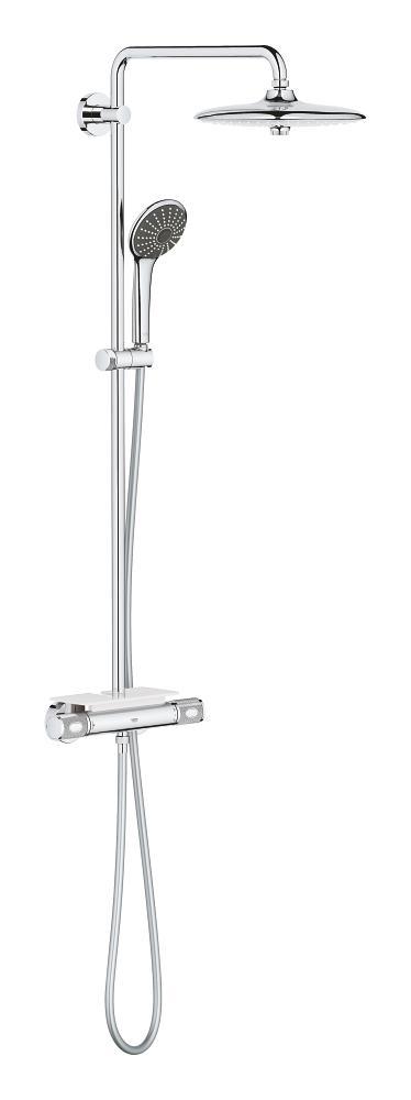 Regendoucheset Opbouw Grohe Vitalio Joy Douchesysteem Chroom, Doe-het-zelf en Verbouw, Sanitair, Kraan, Nieuw, Chroom, Ophalen of Verzenden