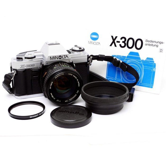 Minolta X-300 + MC Rokko -PF 1,7/50mm | Single lens reflex, Audio, Tv en Foto, Fotocamera's Analoog