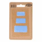 OPRY SKAI-LEREN LABELS MADE BY MAMA - licht blauw, Verzenden, Nieuw