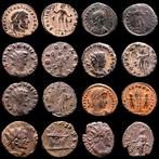 Romeinse Rijk. Lot comprising eight (8) AE coins: