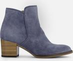 Gabor Enkellaarsjes - maat 39- blauw Suede - Dames, Kleding | Dames, Schoenen, Verzenden, Nieuw